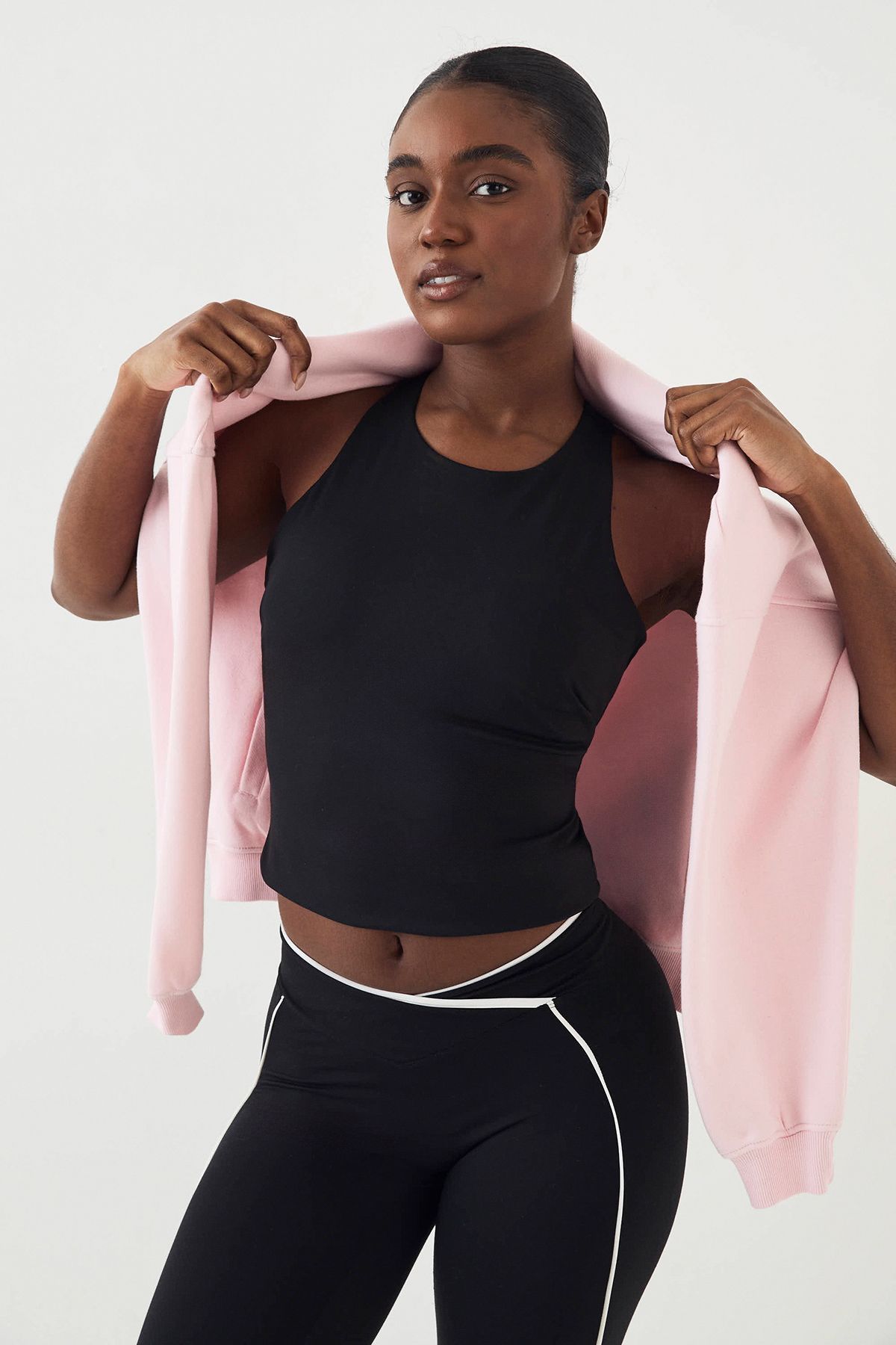 DSGN Studio DSGN Studio Ultra Sculpt Racer Back Padded Vest Top Black image 3