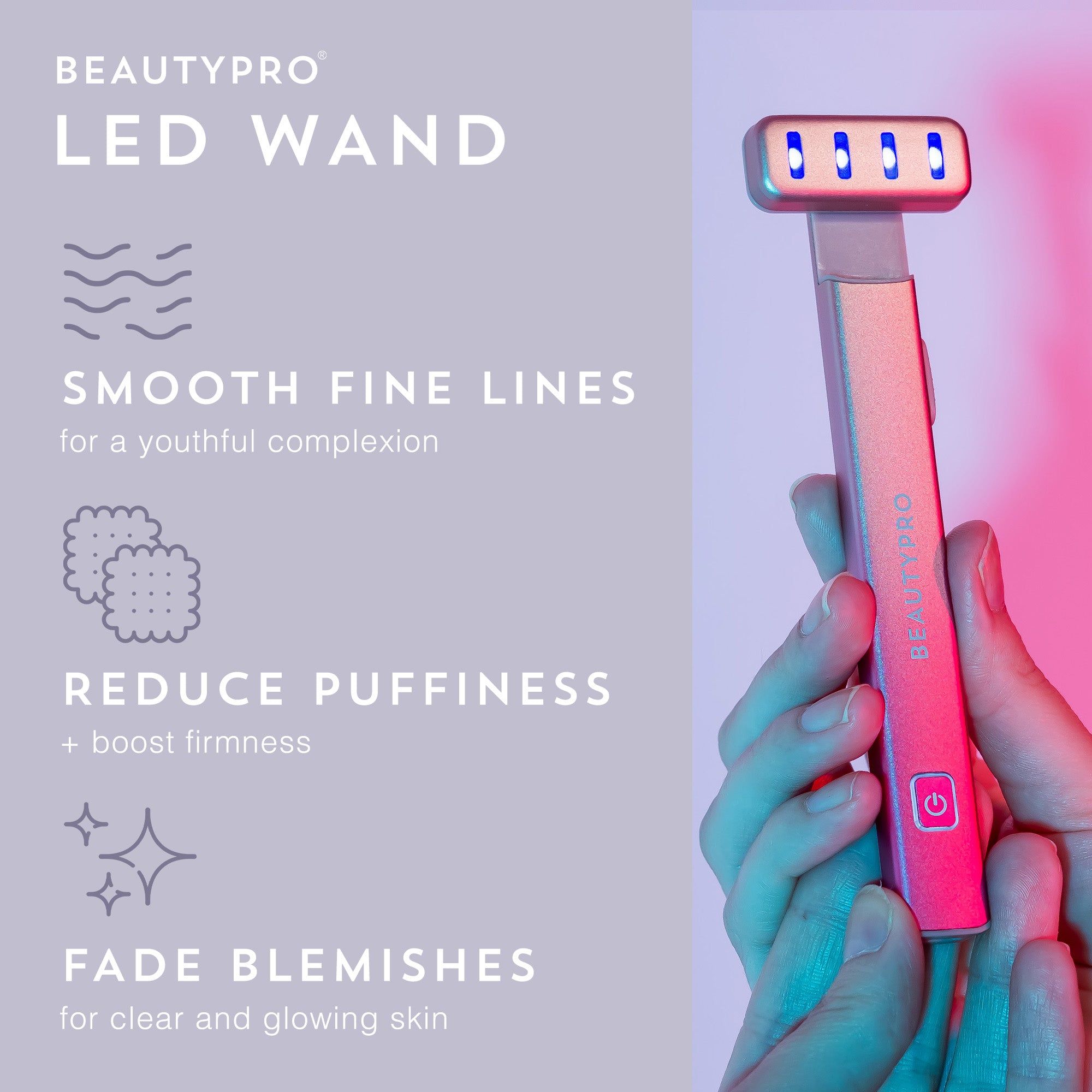 BEAUTYPRO LED Wand - 5 in 1 Anti-Ageing Device image 2