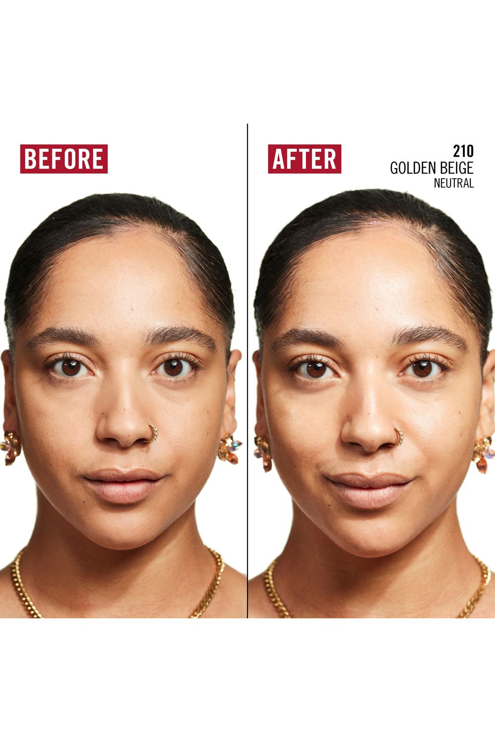 Rimmel London Kind & Free GLOW IT UP Moisturising Skin Tint 30ml 210 Golden Beige image 2