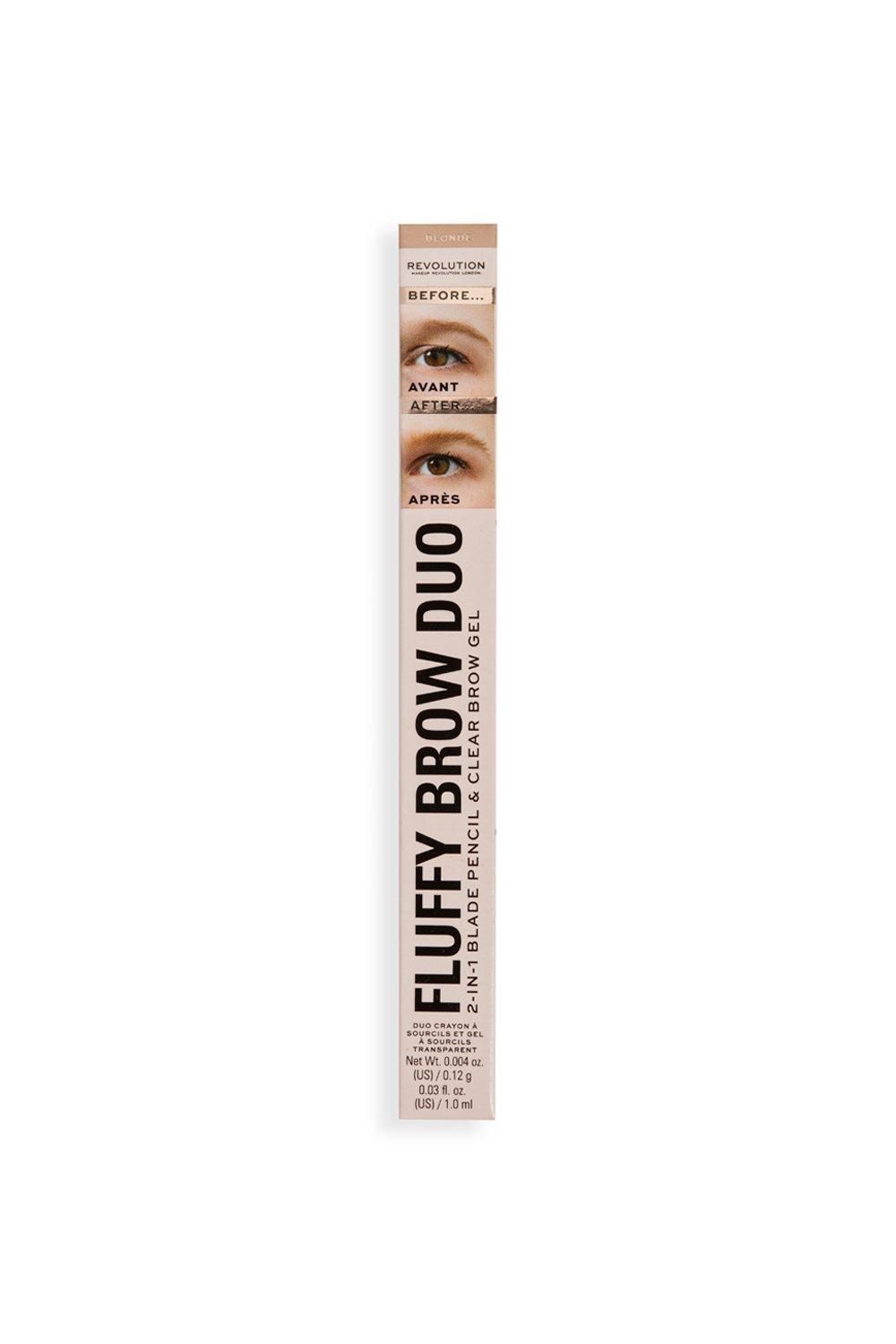 Revolution Fluffy Brow Filter Duo Bronde image 4