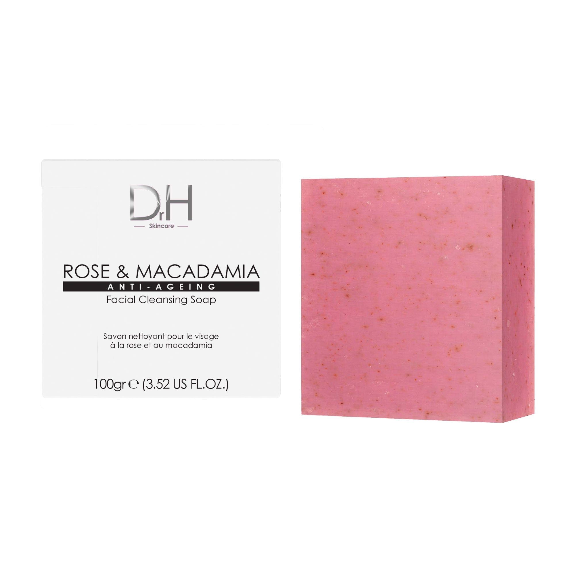 Dr H Anti-Ageing Collagen Night Moisturiser, Facial Serum & Cleansing Bar image 4