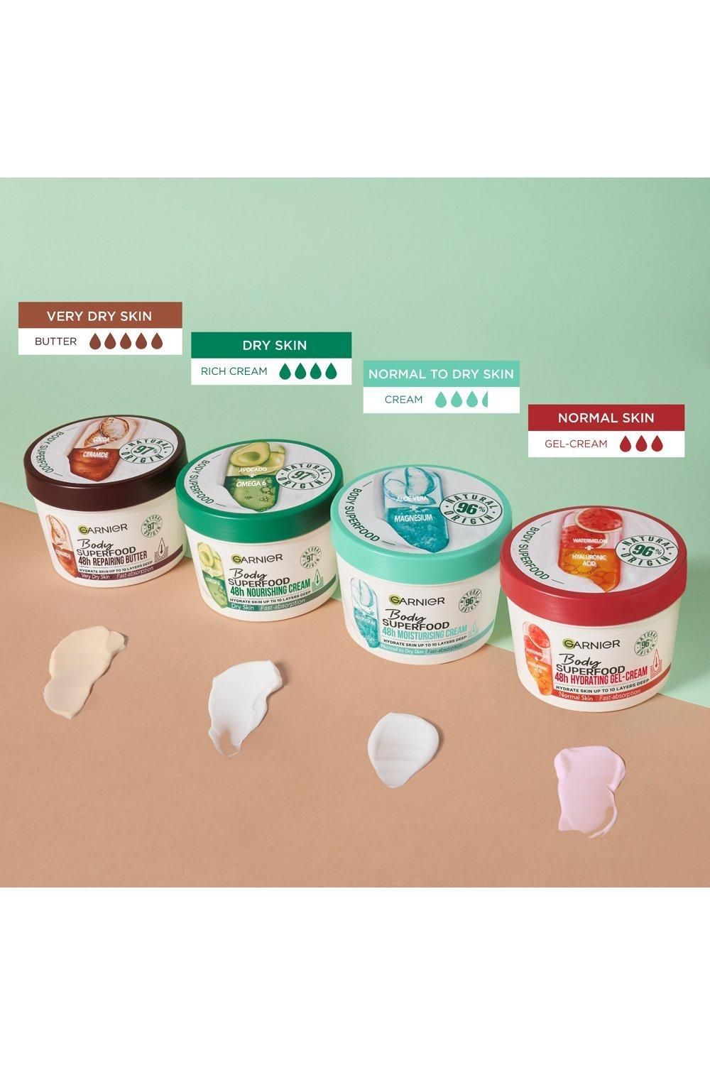 Garnier Body Superfood Watermelon & Hyaluronic Acid Hydrating Gel-Cream for Body Multi image 2
