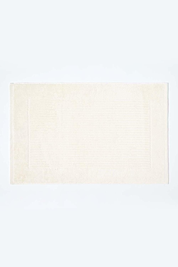 Homescapes Imperial Plain Cotton Bath Mat