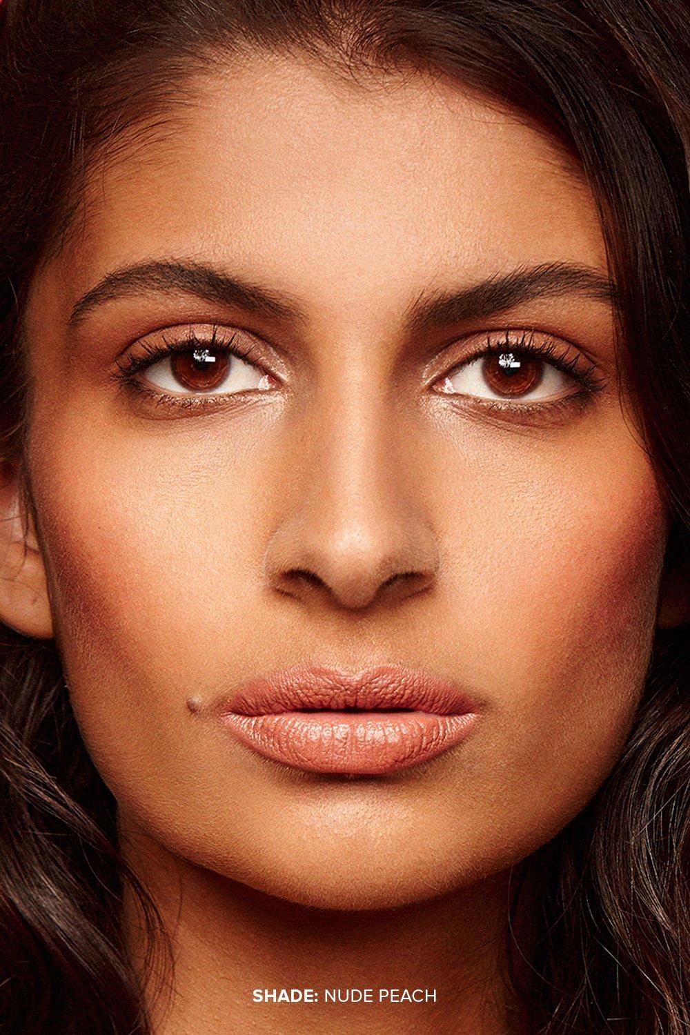 Nudestix Nudies All Over Face Matte Blush Nude Peach image 7