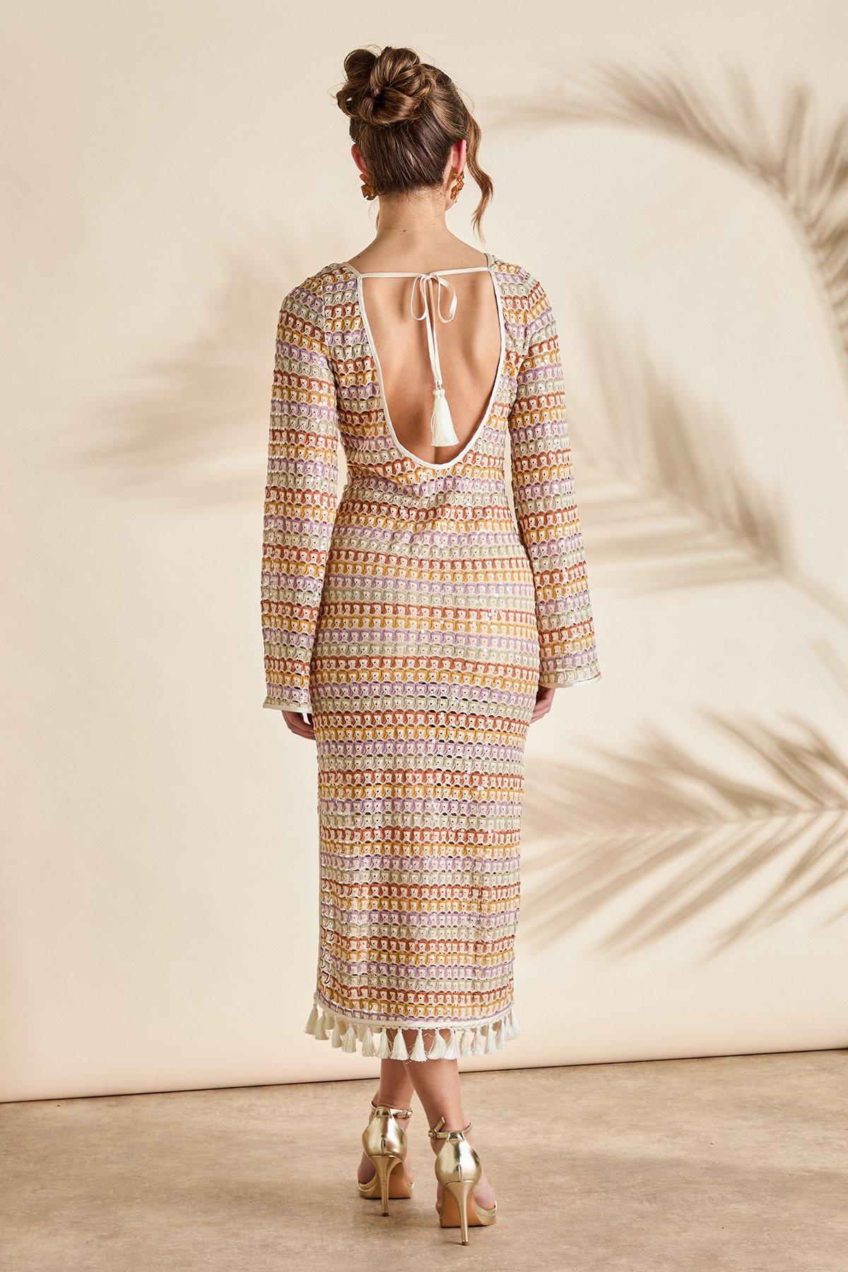 Coastal Crochet Maxi