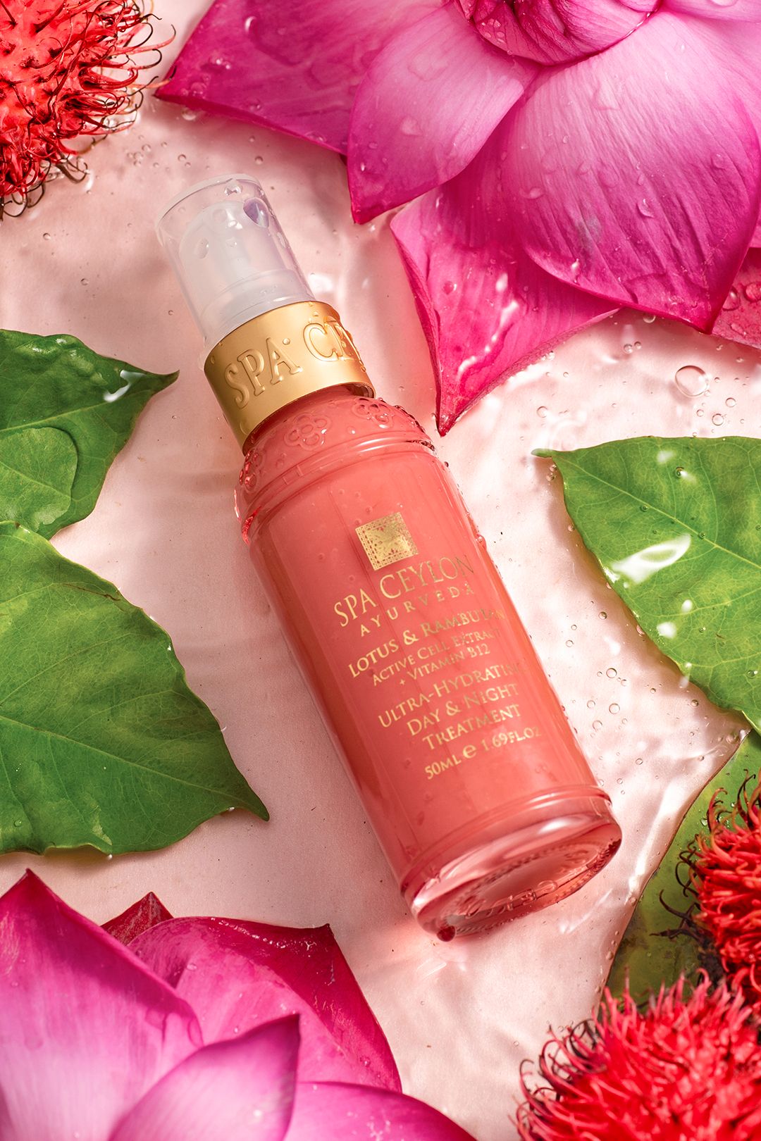 Spa Ceylon Lotus & Rambutan Ultra-Hydrating Day & Night Treatment 50ml image 2