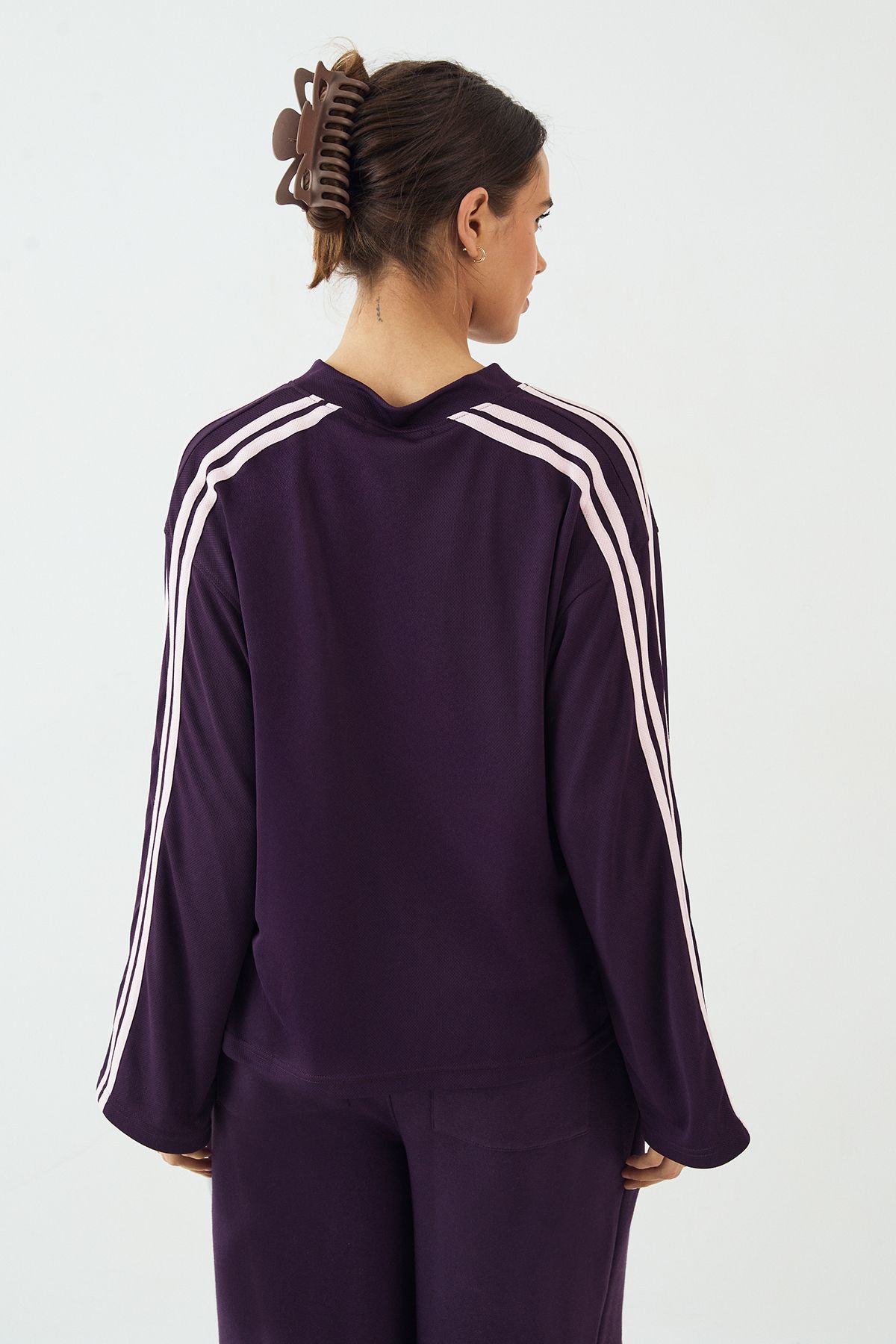 DSGN Studio DSGN Studio Football Jersey Long Sleeve T-Shirt Plum image 2