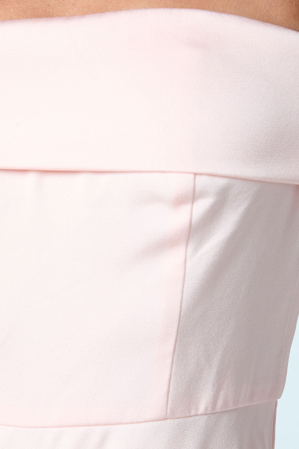 Coast Satin Bardot Maxi Bridesmaid Dress Blush image 5