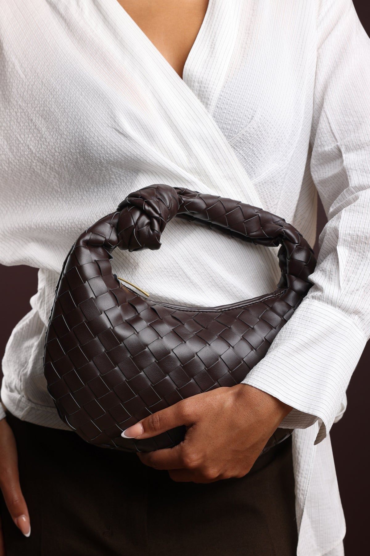 Where's That From 'Aura' Classic Woven Hobo Bag image 6