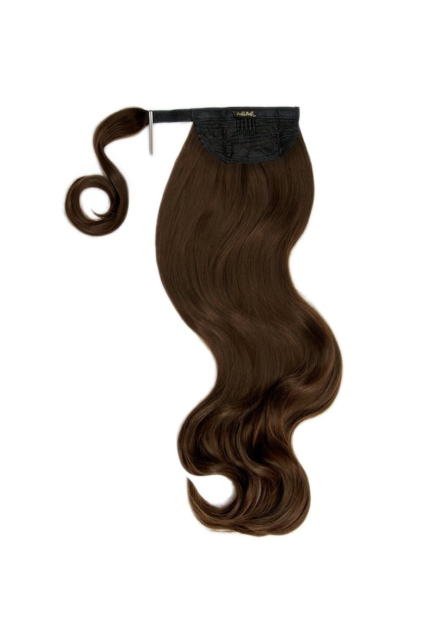 Lullabellz Grande 26" Blow Dry Wraparound Pony Choc Brown