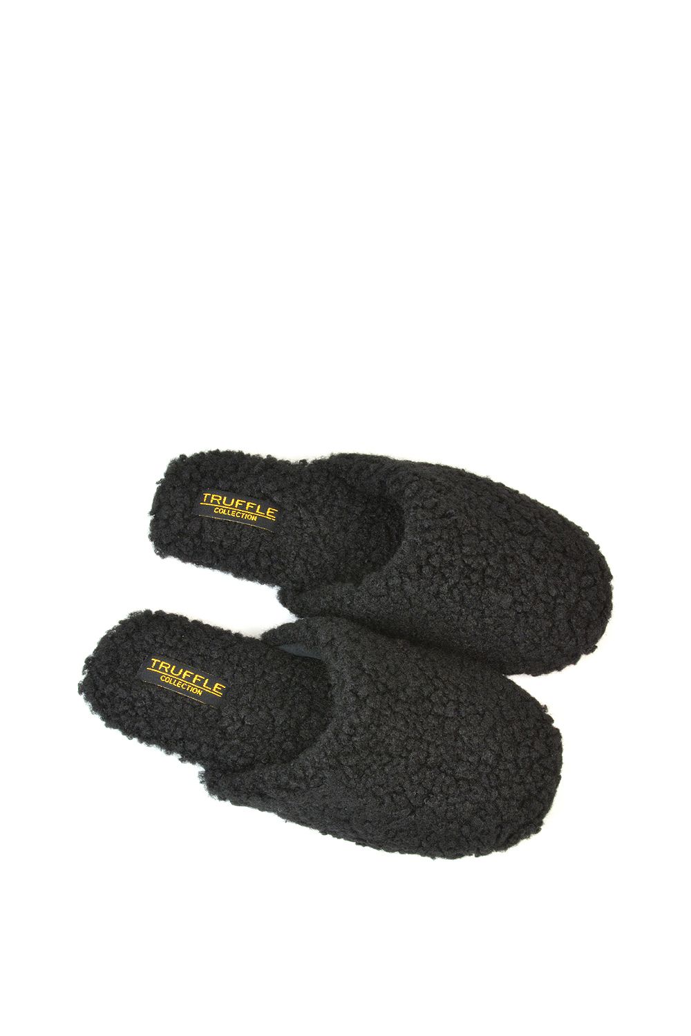 XY London 'Jody' Cosy Slip On Closed Round Toe Mule Flat Slippers image 5