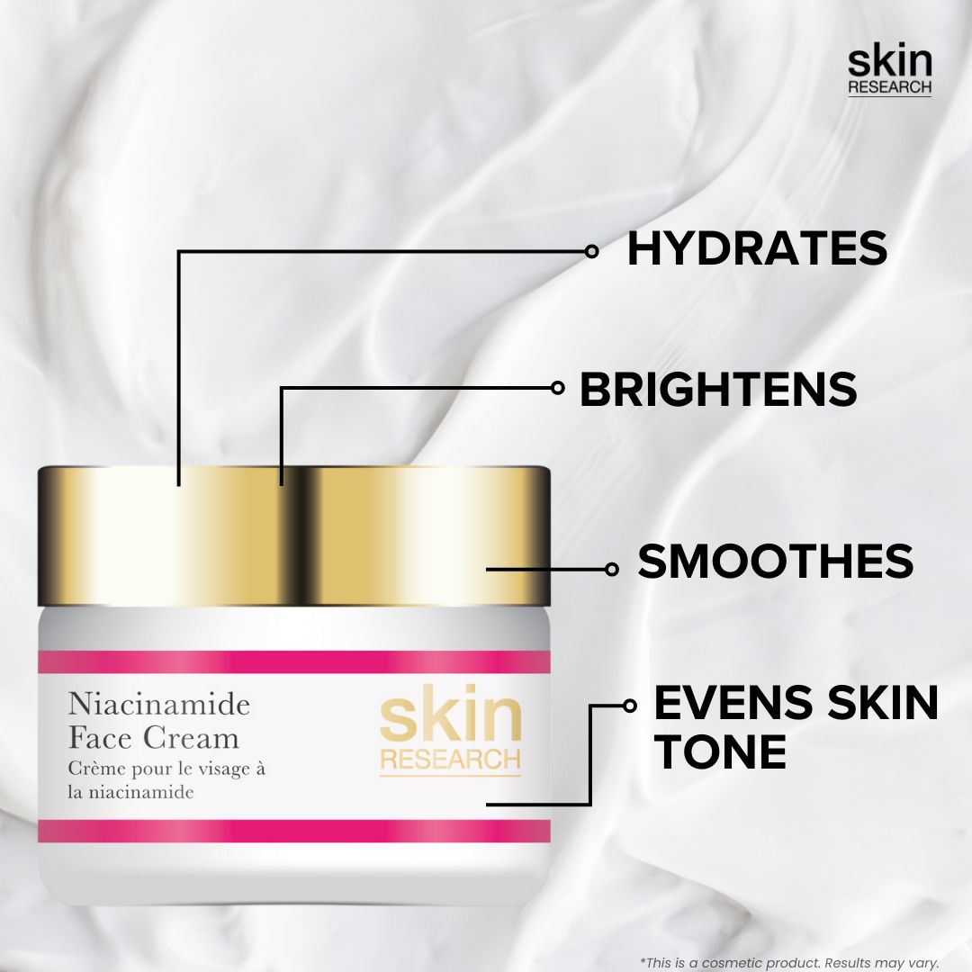 Skin Research Niacinamide Face Cream 50ml image 3