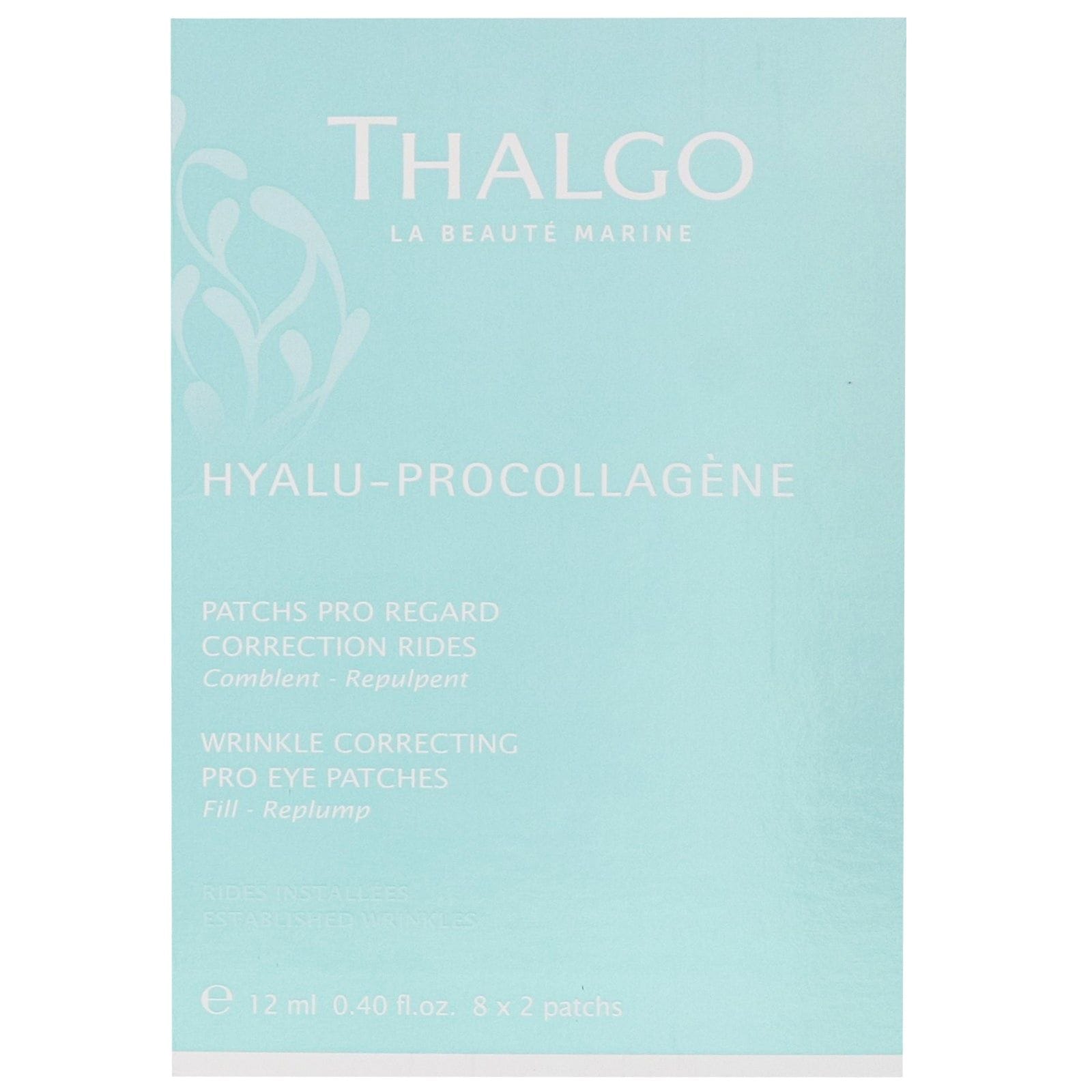 Thalgo Hyalu-Procollagen Wrinkle Correcting Eye Pro Patches 8 Sachets image 2