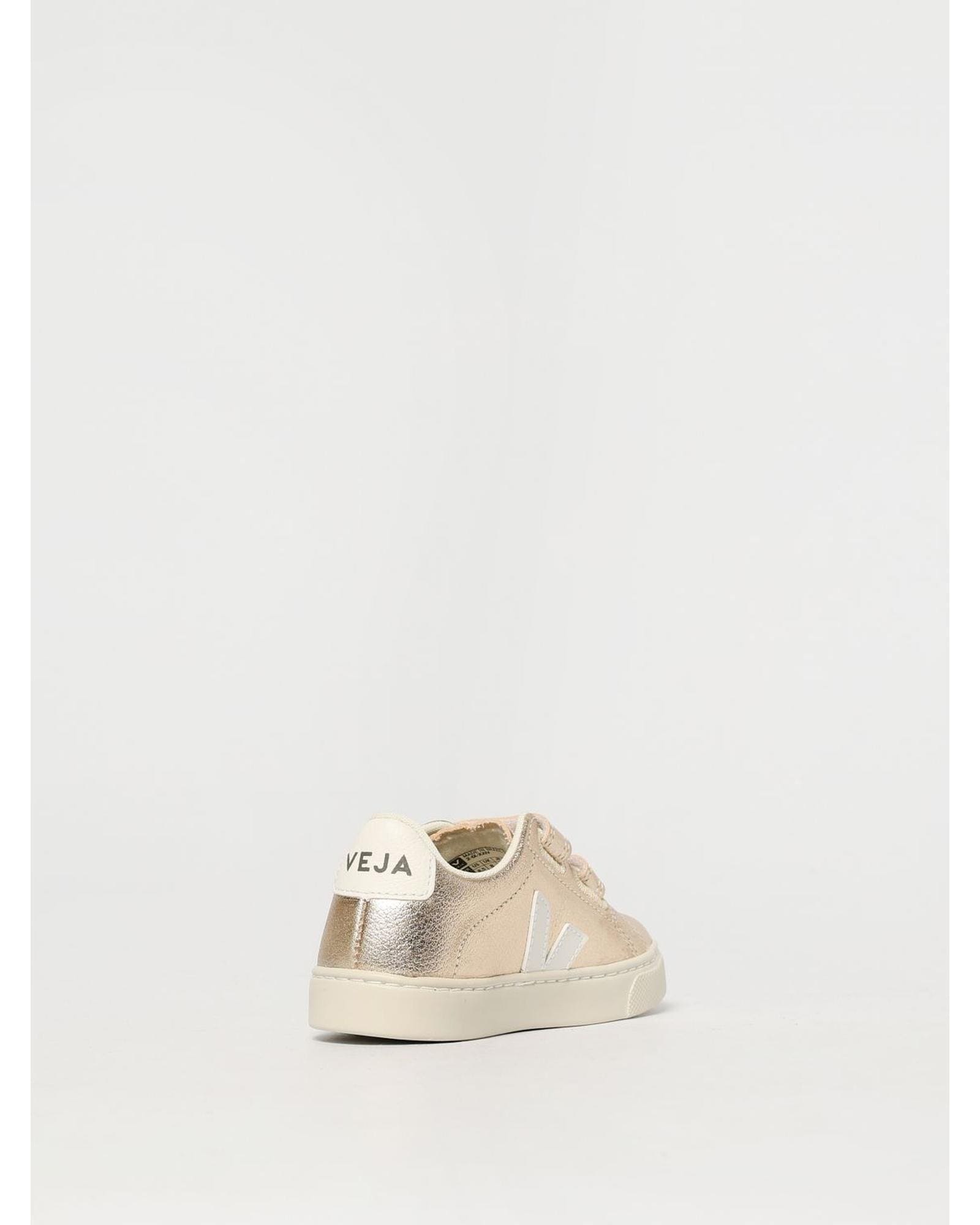 Veja Esplar Kids Velcro Sneaker - White image 3