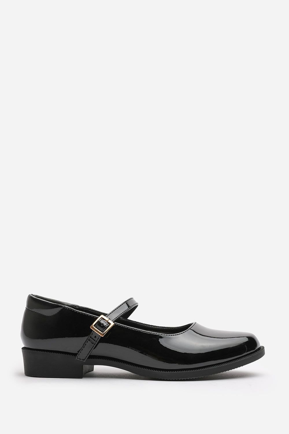 Where's That From 'Naomi' Wide Fit School Shoes Mary Jane Front Strap Loafers image 2