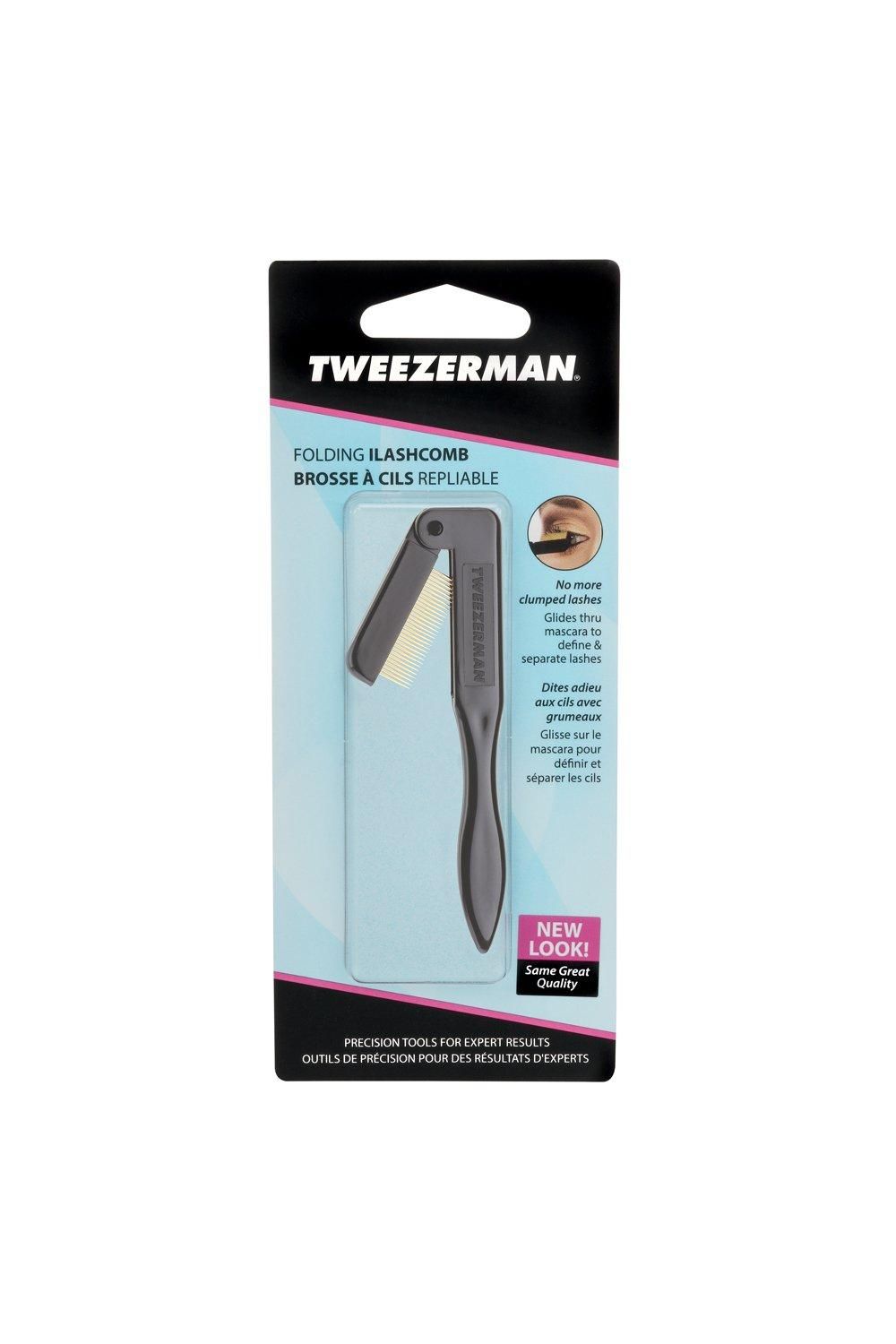 Tweezerman Folding lash comb Black image 2