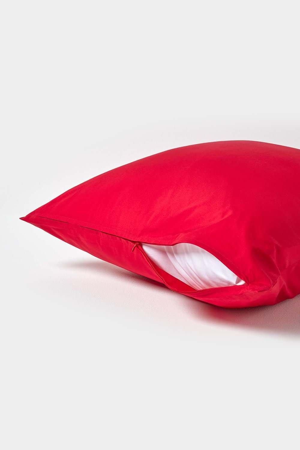 Homescapes Continental Egyptian Cotton Pillowcase 200 TC, 60 x 60 cm image 3