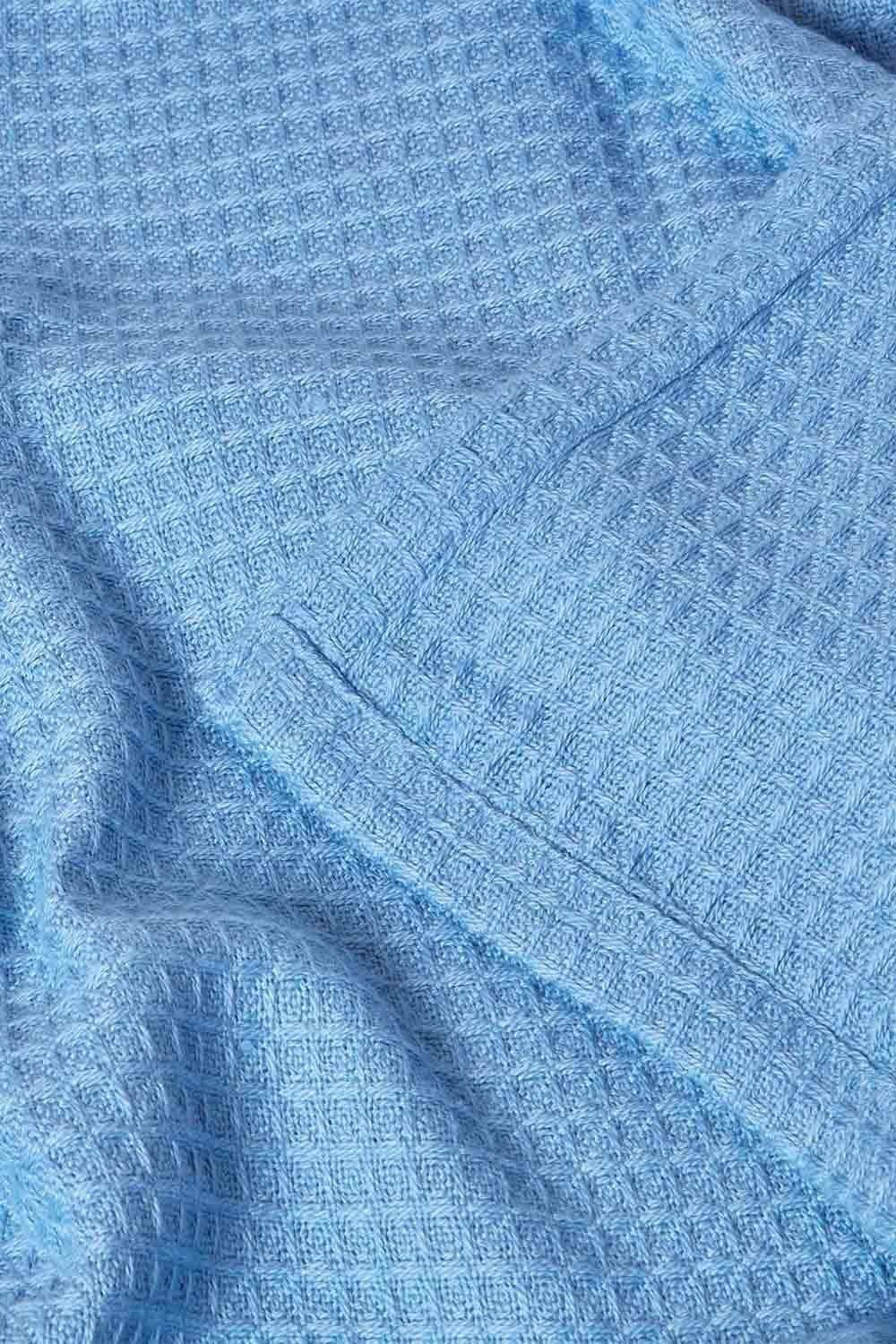 Homescapes Cotton Waffle Blanket Throw - Soft, Breathable & Skin-Friendly image 5