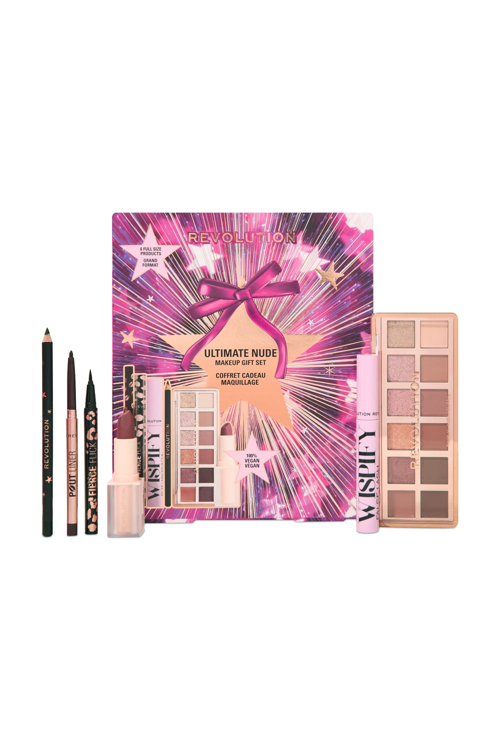 Revolution Ultimate Nude Make Up Gift Set Multi image 2