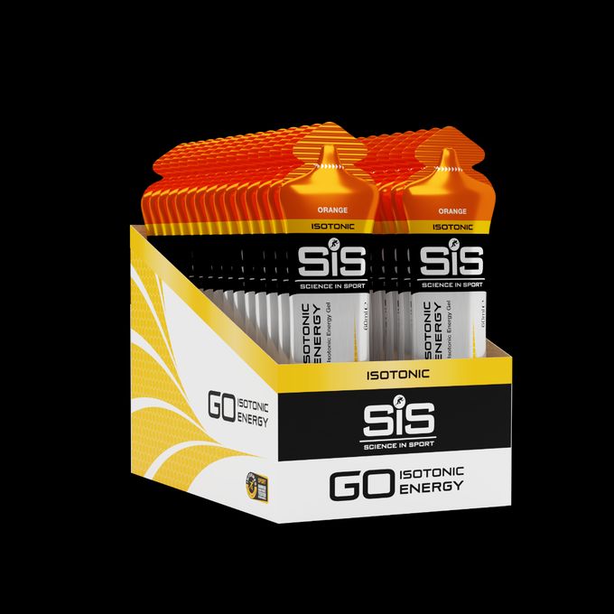 Science in Sport GO Isotonic Energy 60ml Gel | Orange - 30 Pack image 1