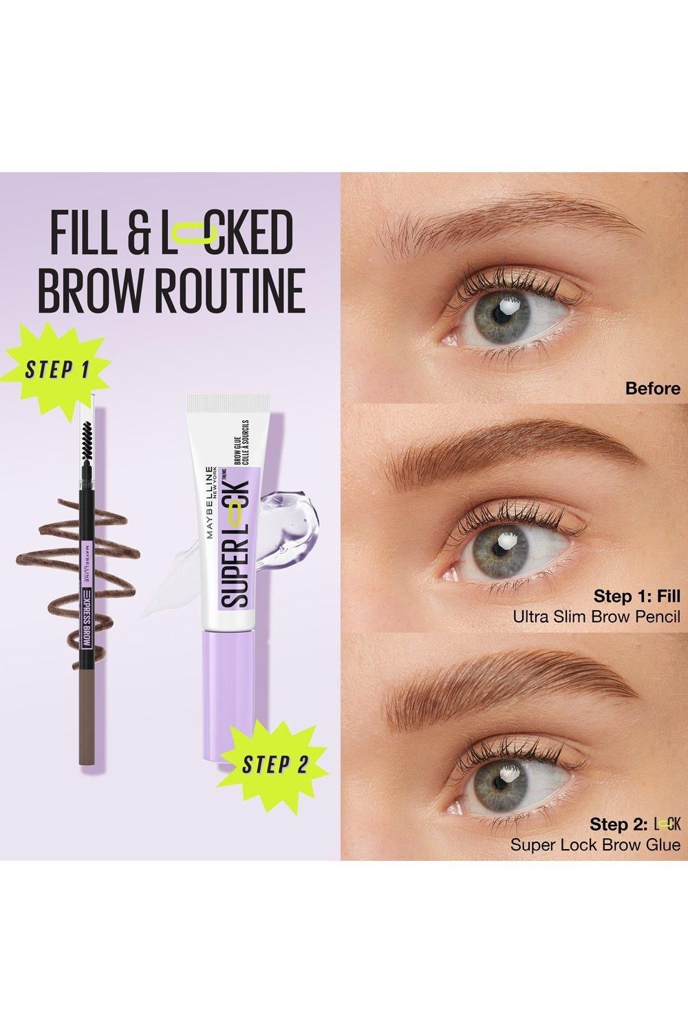 Maybelline Superlock Brow Glue Clear image 7