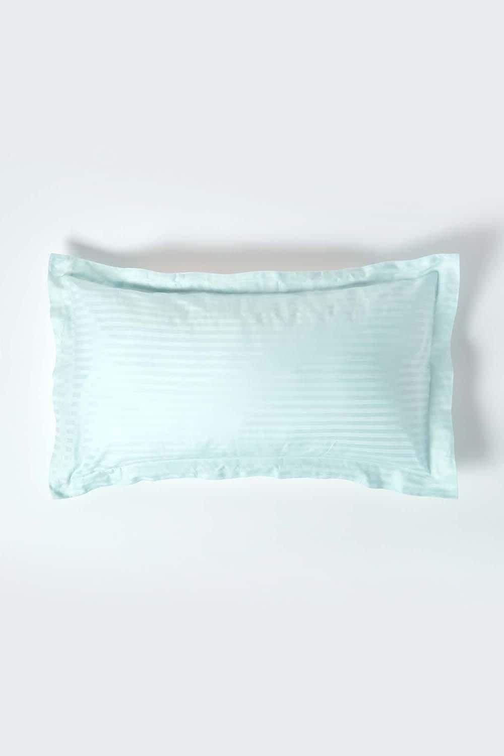 Homescapes Egyptian Cotton Ultrasoft King Size Oxford Pillowcase 330 TC image 1