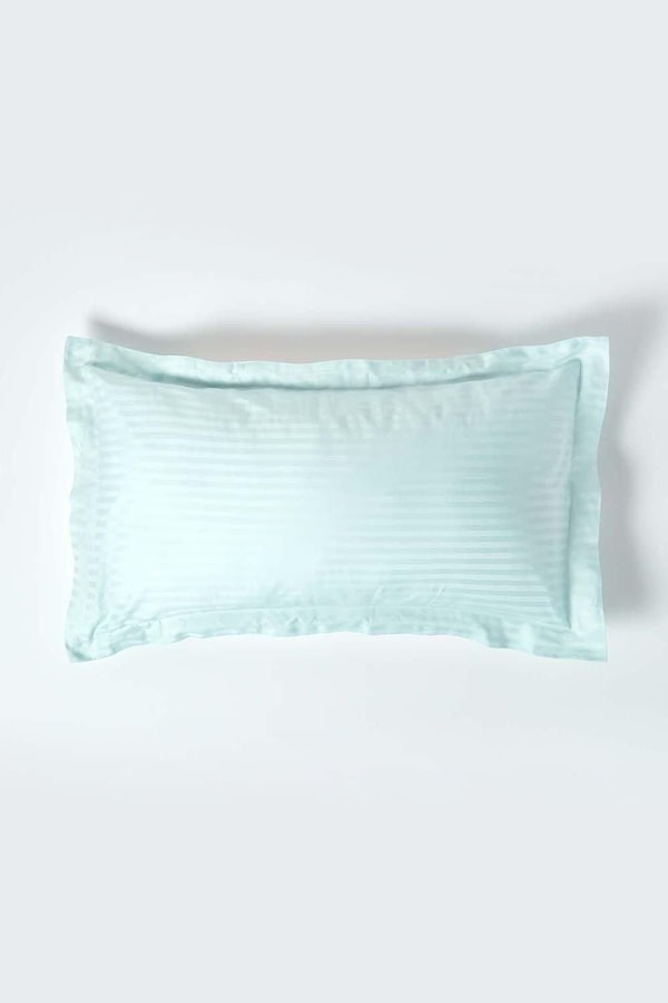 Homescapes Egyptian Cotton Ultrasoft King Size Oxford Pillowcase 330 TC