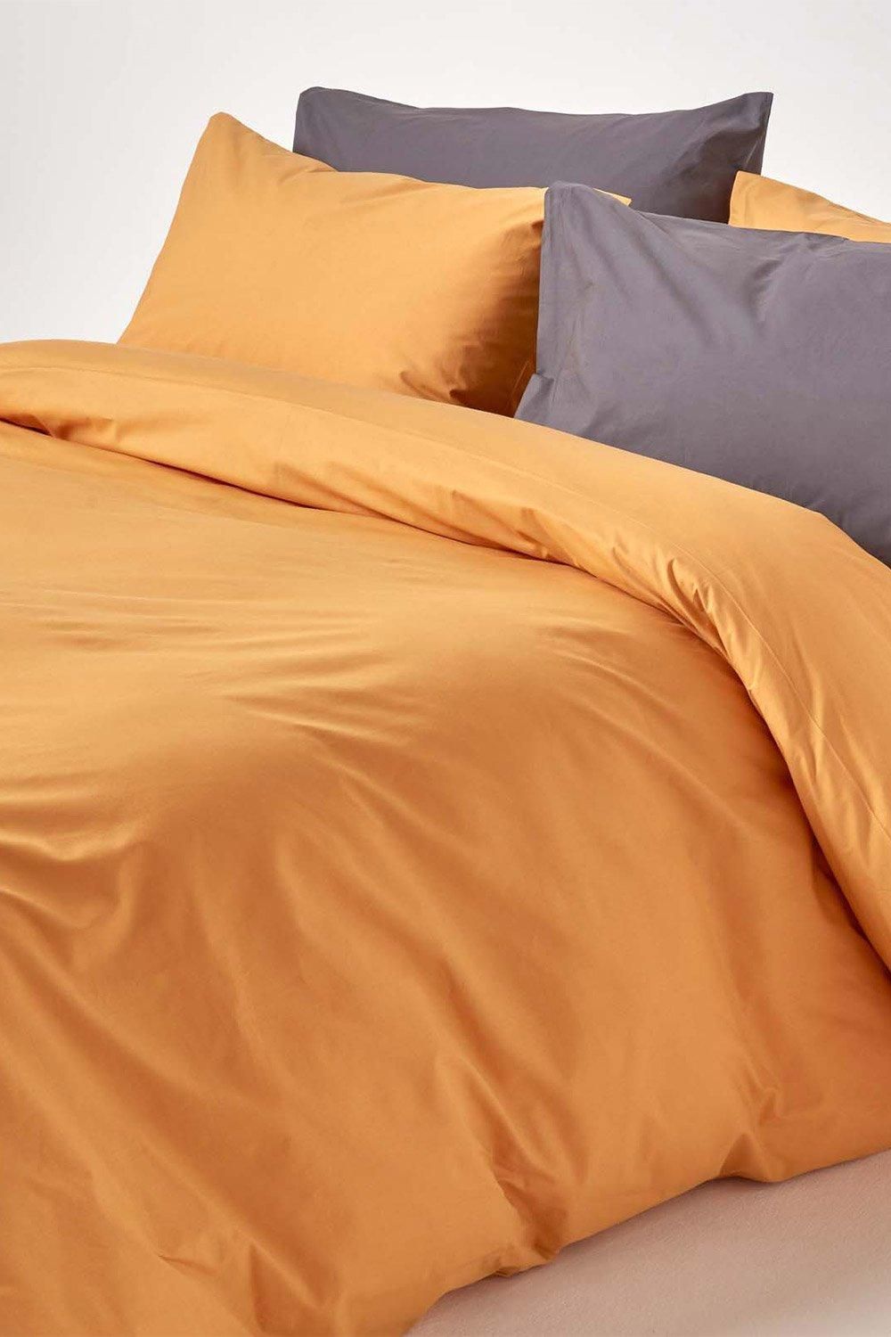 Homescapes Egyptian Cotton Duvet Cover with Pillowcase, 200 TC image 5