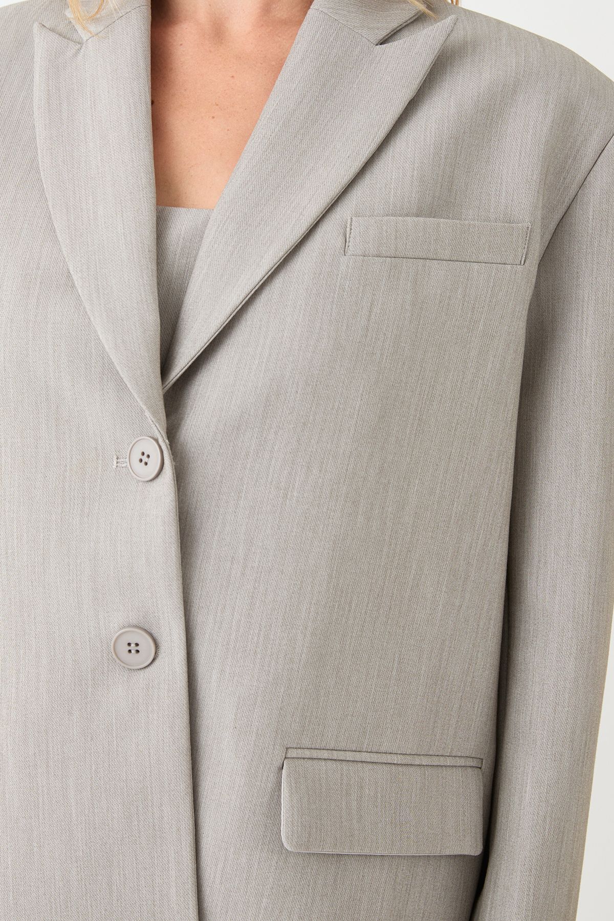 MissPap Premium Masculine Blazer Grey image 4