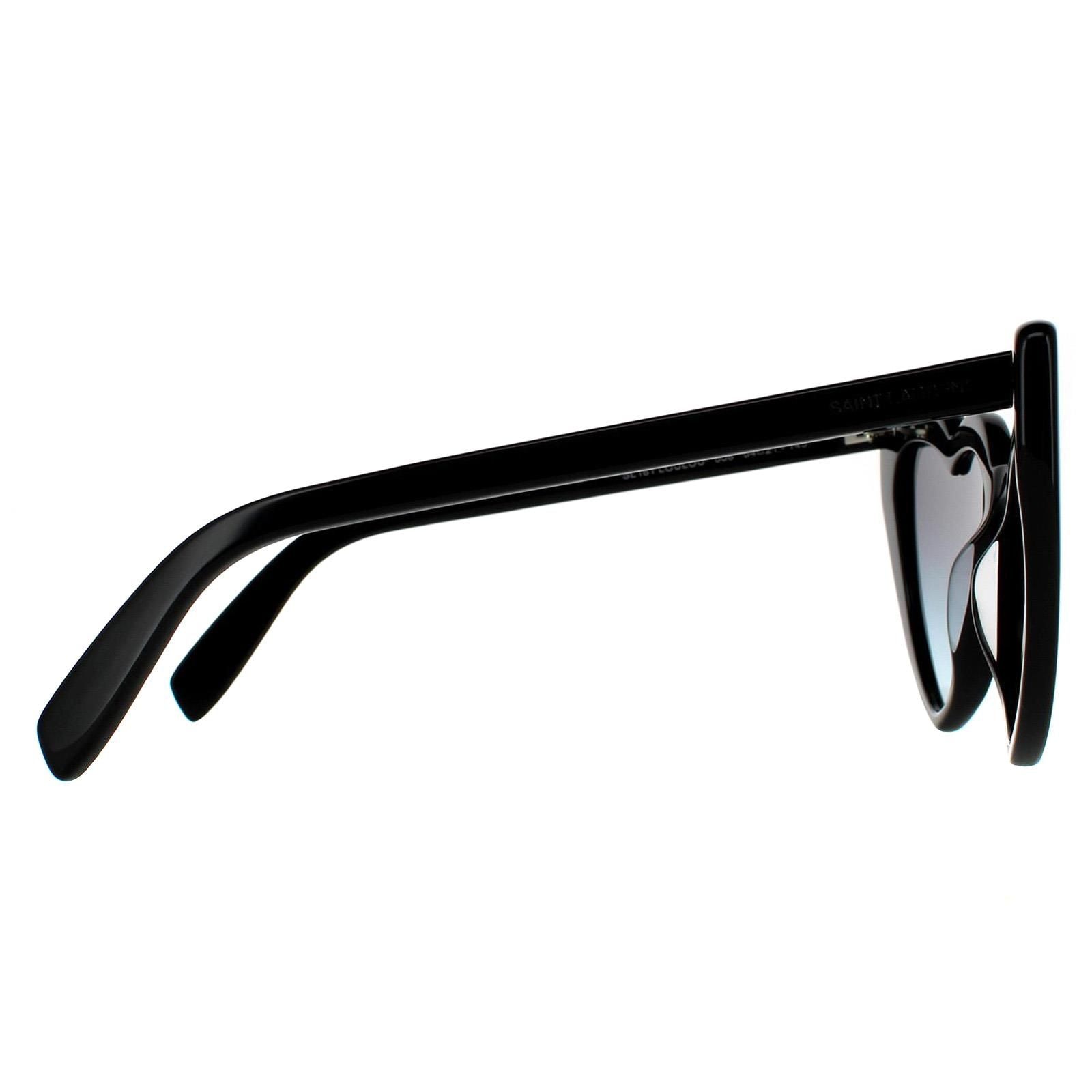 Saint Laurent Cat Eye Black Blue Gradient Sunglasses image 4