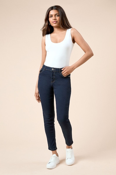 Dorothy Perkins Petite Comfort Stretch Skinny Jeans Indigo