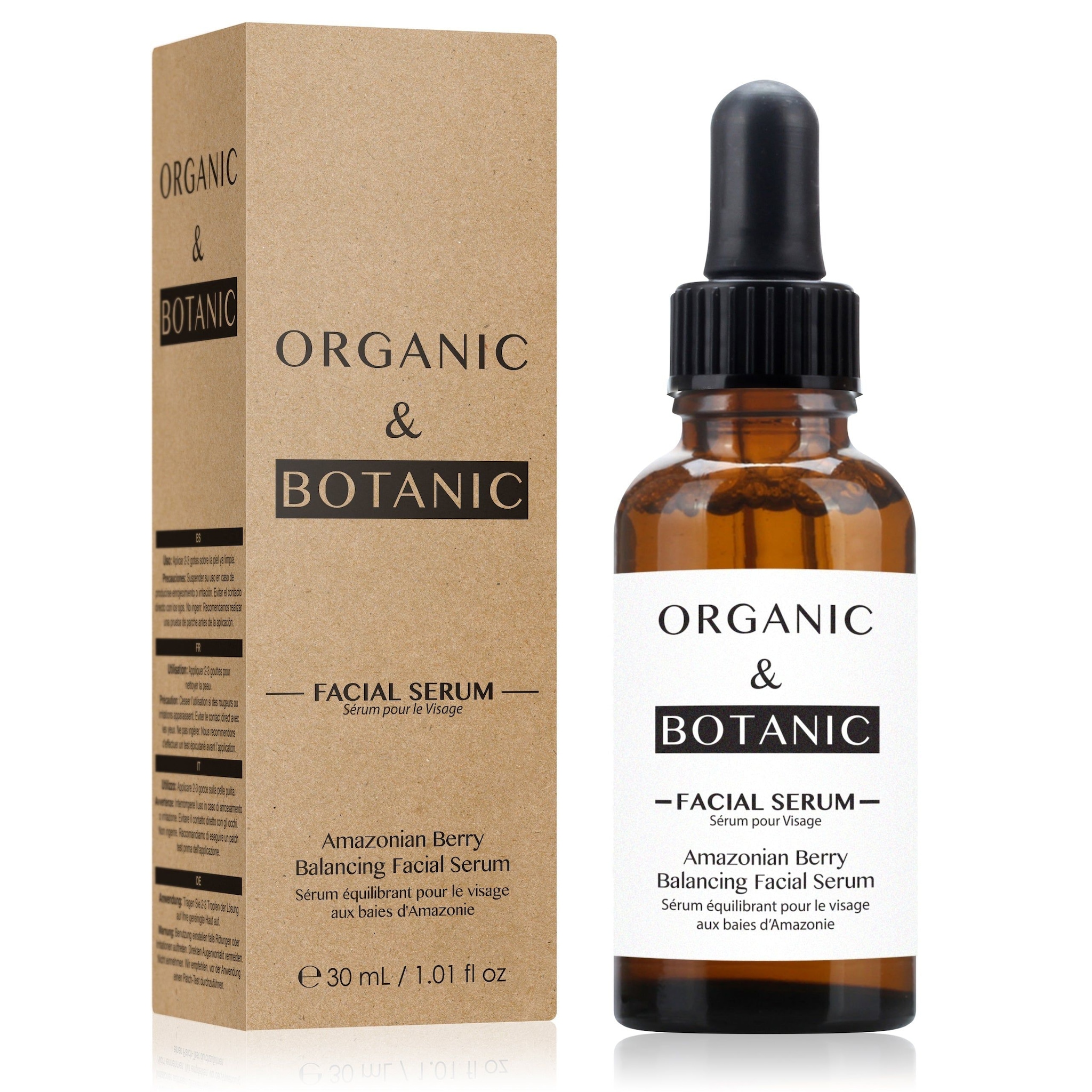 Organic & Botanic Amazonian Berry Facial Serum 30ml x 2 Duo Set image 2