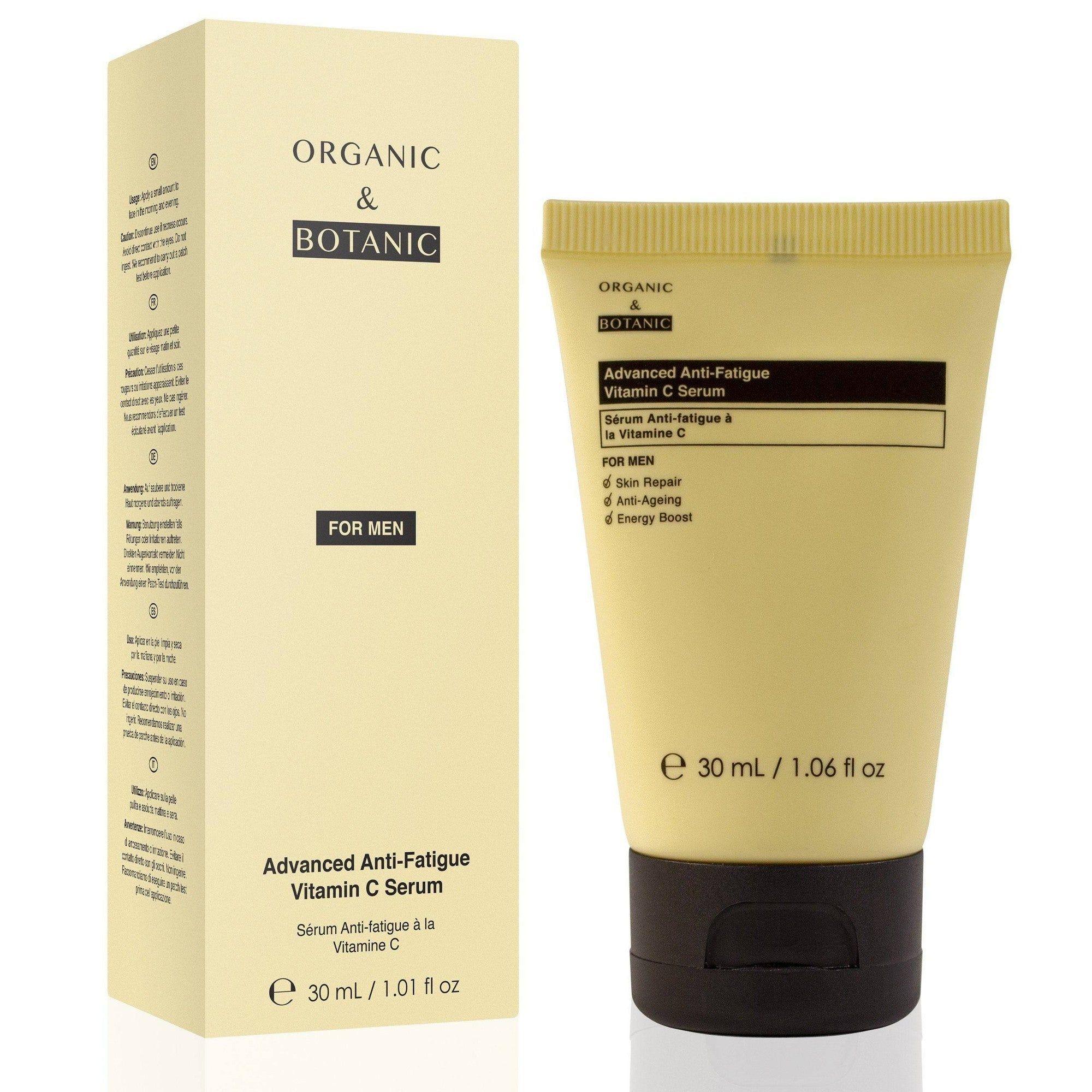 Organic & Botanic Advanced Anti-Fatigue Vitamin C Serum For Men 30ml image 2