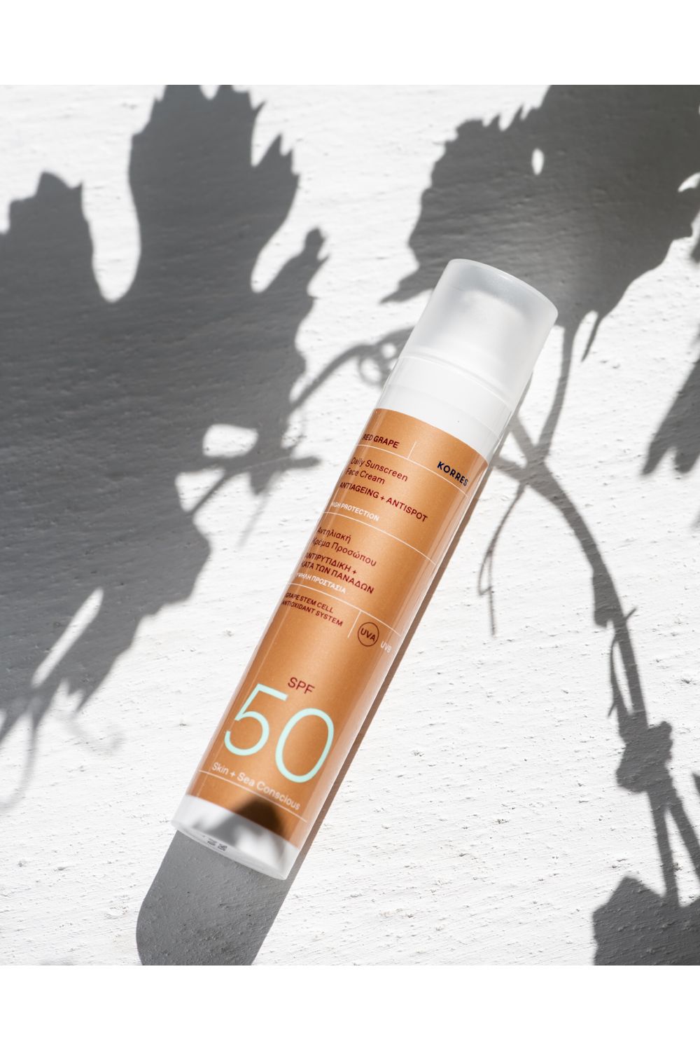 Korres Red Grape Sunscreen Face Cream SPF50 50ML Multi image 2