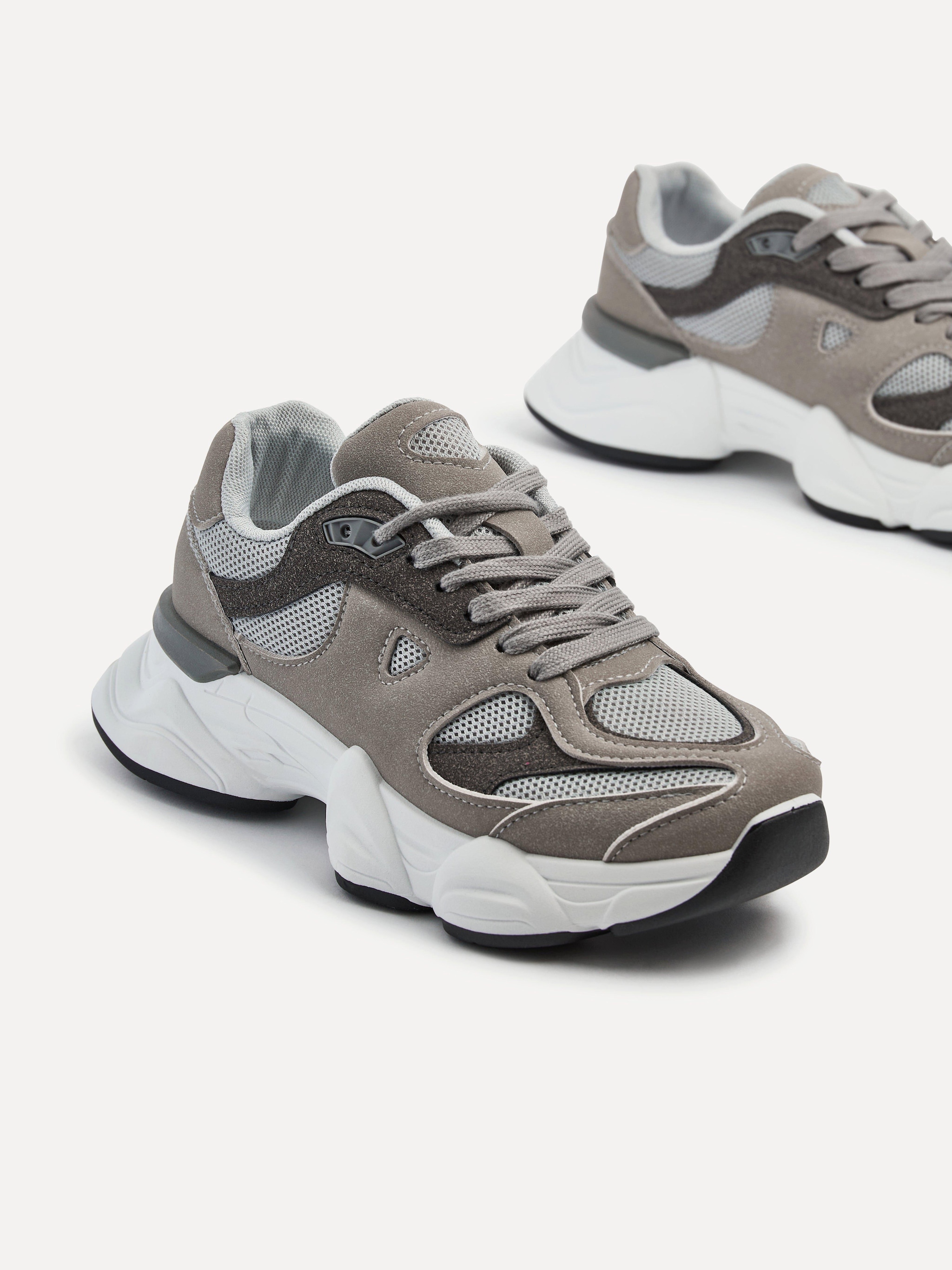 Linzi Hackney Grey Two Tone Trainer image 5