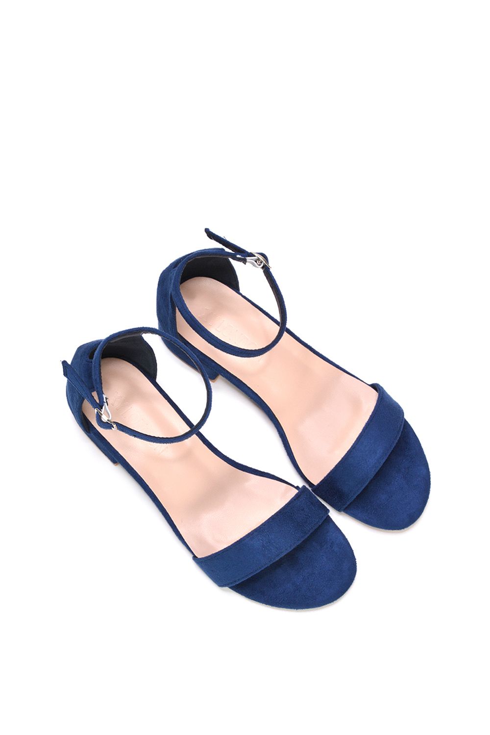 XY London 'Tate' Ankle Strap Low Block Heel Summer Sandals image 6