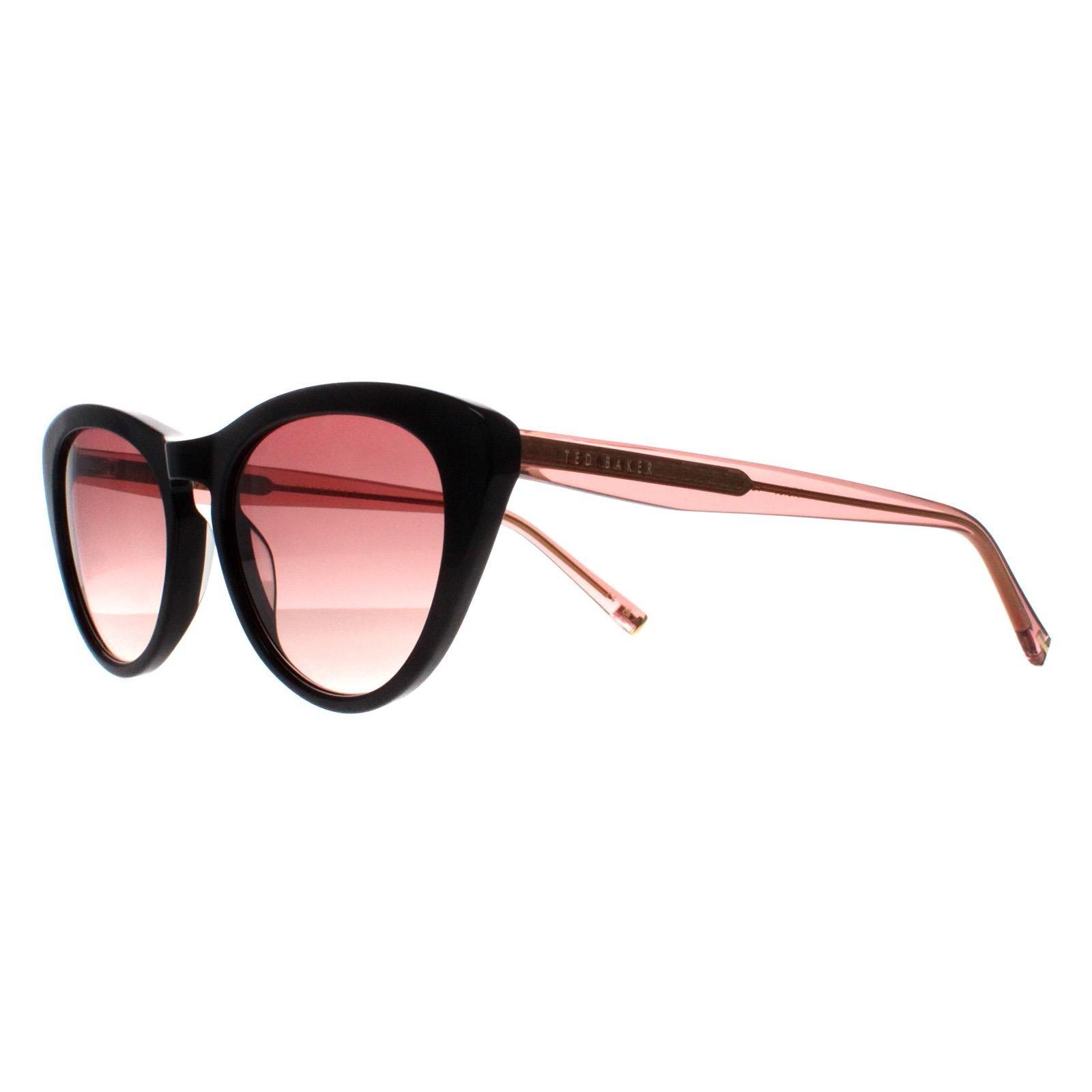 Ted Baker Cat Eye Black Brown TB1690 Violet image 2