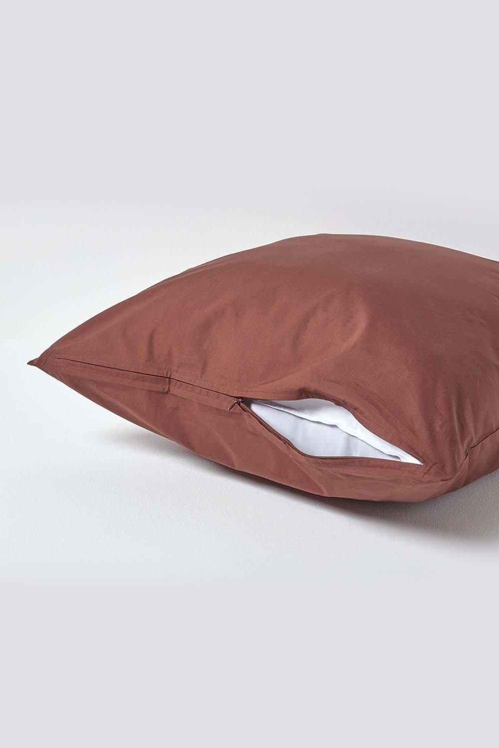 Homescapes Continental Egyptian Cotton Pillowcase 200 TC, 60 x 60 cm image 3