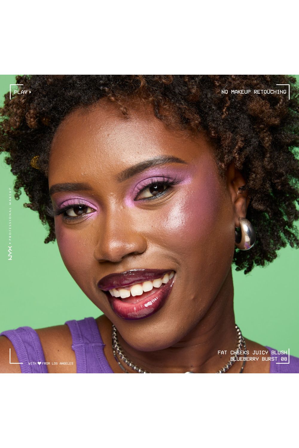 NYX Professional Makeup Fat Cheeks Blush 8ml Peach Plunge image 9