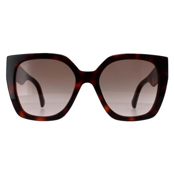 Gucci Square Havana Crystal Brown Gradient GG1300S