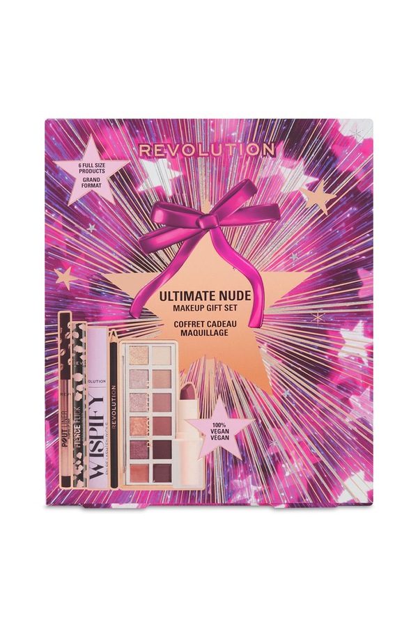 Revolution Ultimate Nude Make Up Gift Set Multi