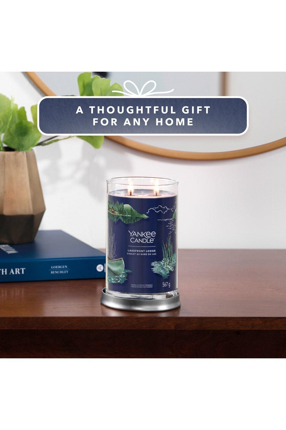 Yankee Candle Signature Large Tumbler Lakefront Lodge Blue image 6