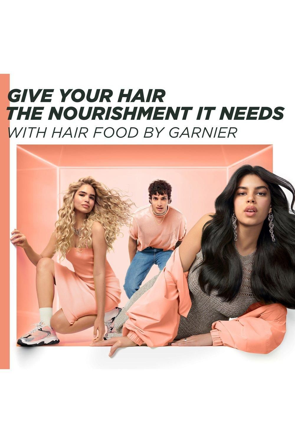 Garnier Ultimate Blends Glowing Lengths Pineapple & Amla Hair Food 3-in-1 Hair Mask Treatment Multi image 7