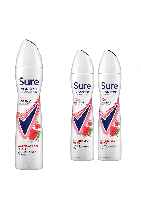 Sure Women 'Antiperspirant' 72H Protection Fresh Advance Deo, 3x250ml