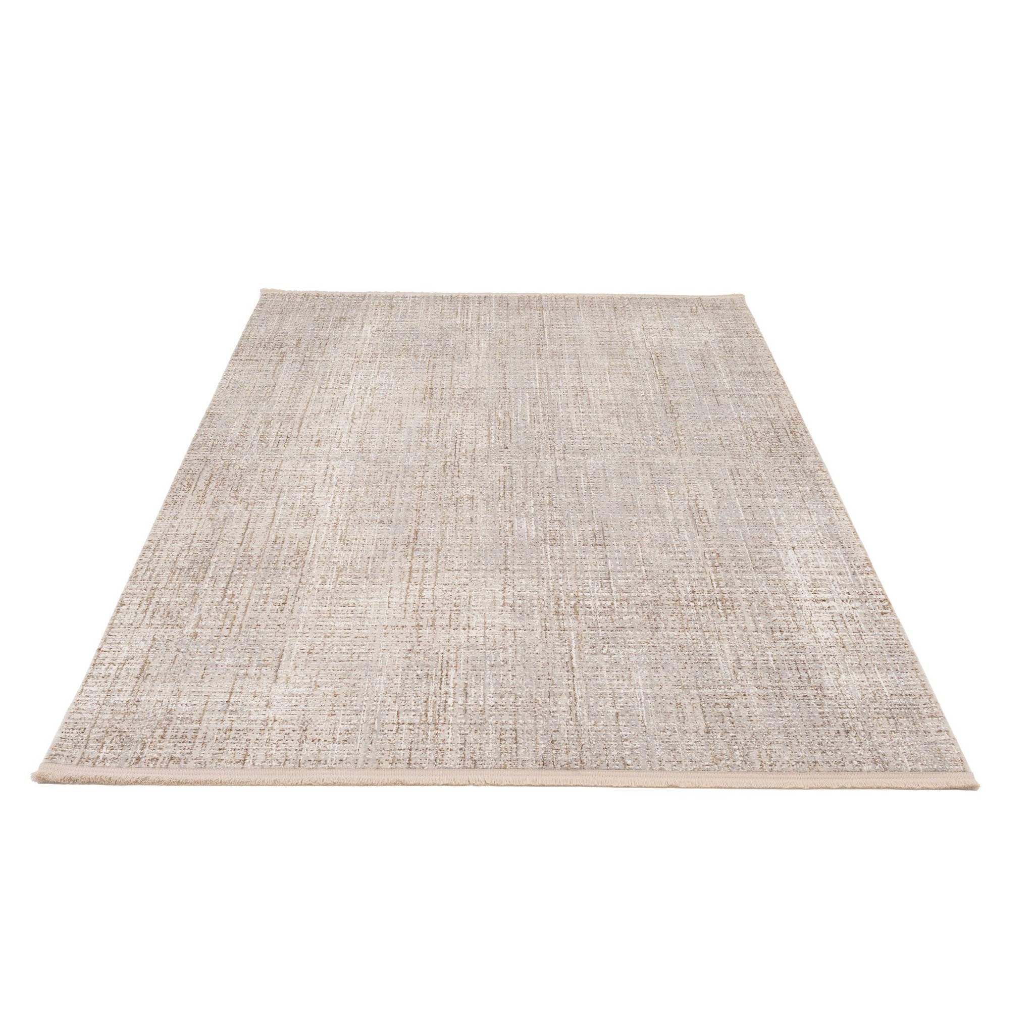 Kukoon Beige Cream Minamilist Soft Shine Luxury Area Rug image 3