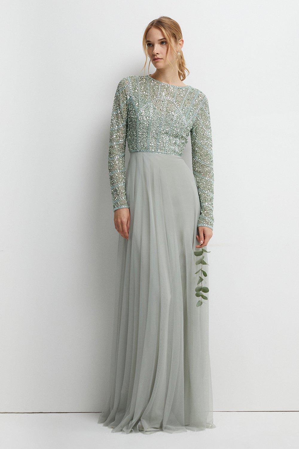 Sage Mist Tulle dress