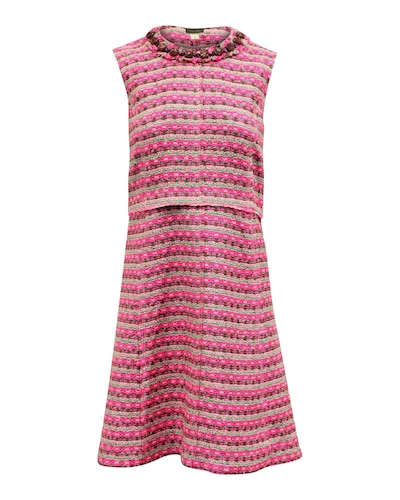 Marc Jacobs Preloved Sleeveless ALine Beaded Dress Wo - Pink Midi