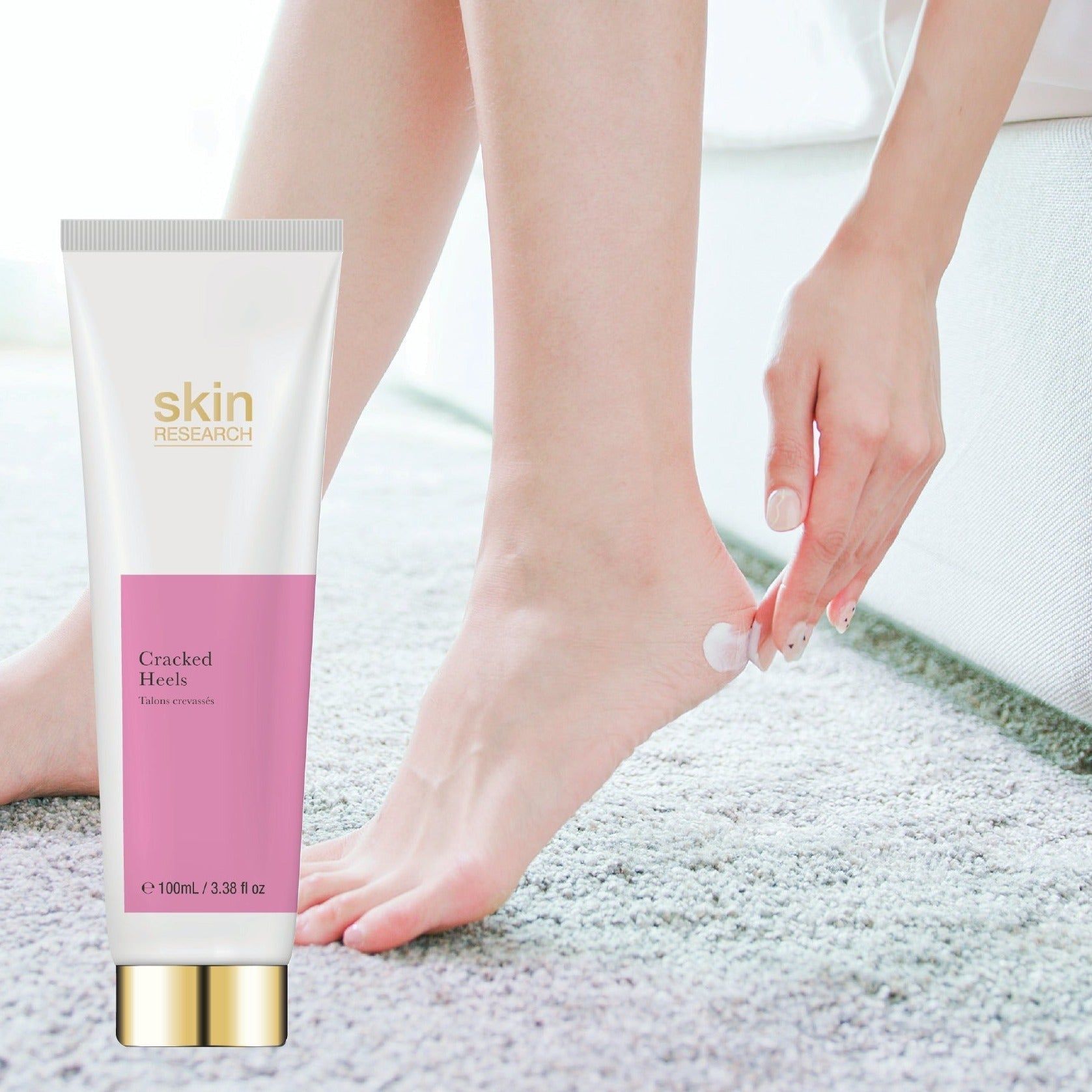 Skin Research Cracked Heels Cream 100ml image 3