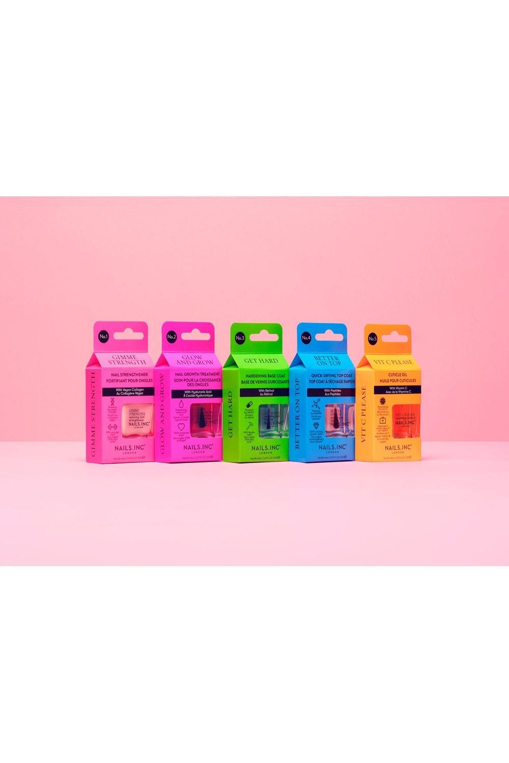 Nails Inc Better On Top Quick-Drying Top Coat Multi image 3