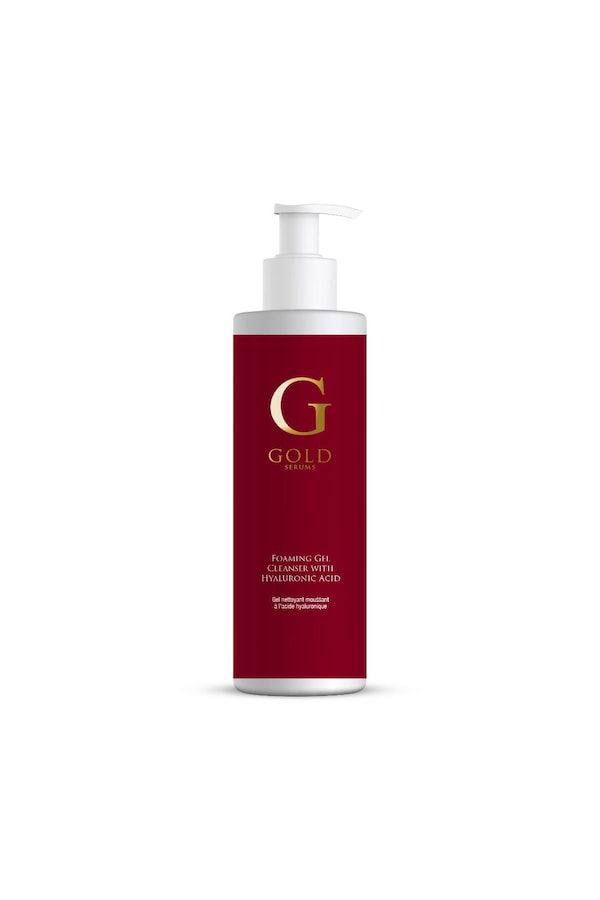 Gold Serums Foaming Mousse Cleanser with Hyaluronic Acid 200ml